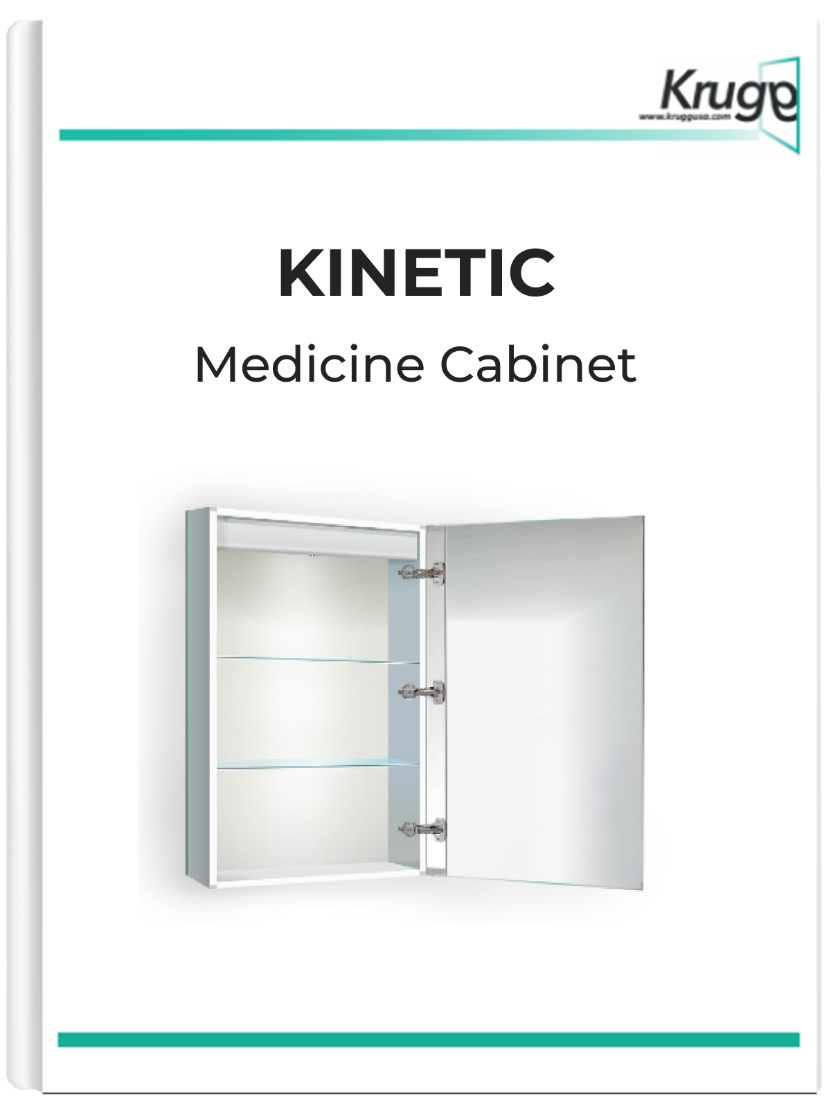 Krugg Plaza 12″ x 30″ Medicine Cabinet - Krugg Reflections USA