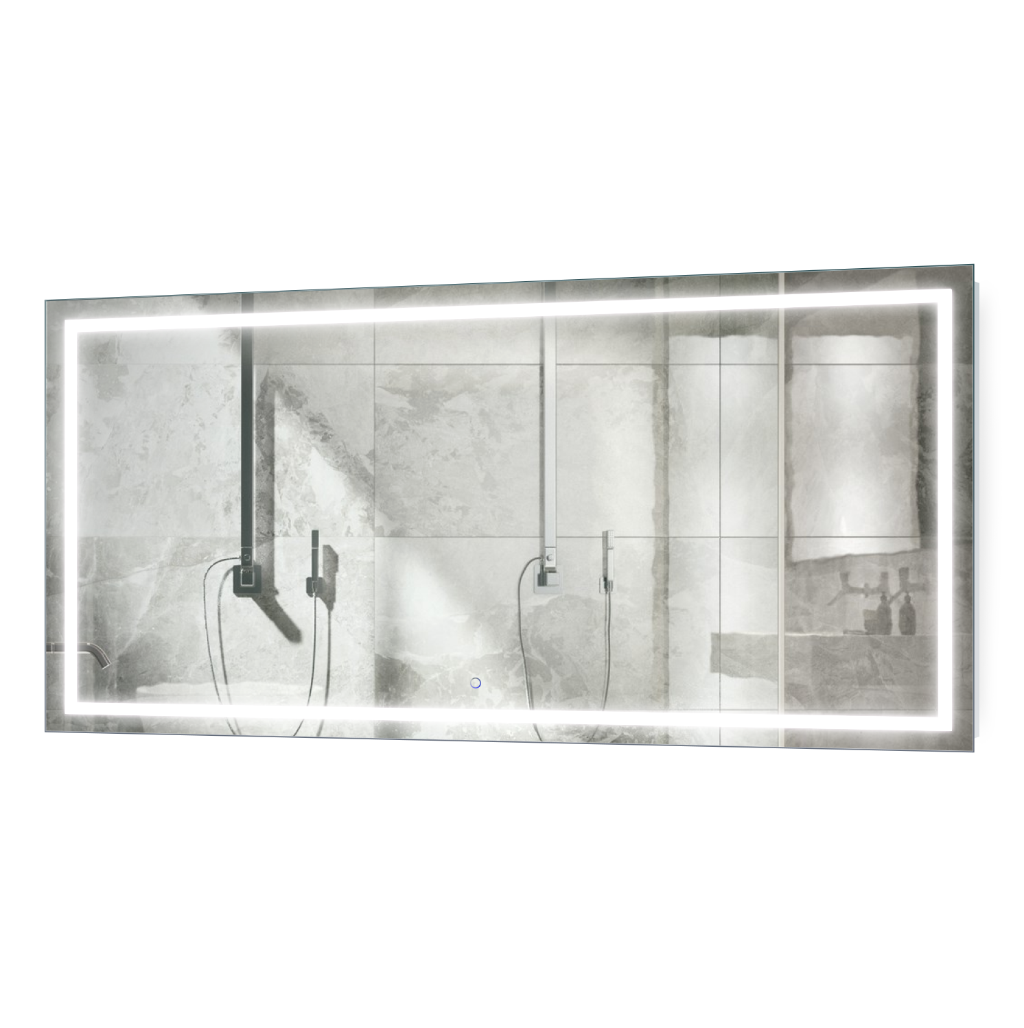 wortel Maar Pat Icon 72″ X 36″ LED Bathroom Mirror w/ Dimmer & Defogger | Large Lighted  Vanity Mirror - Krugg Reflections USA
